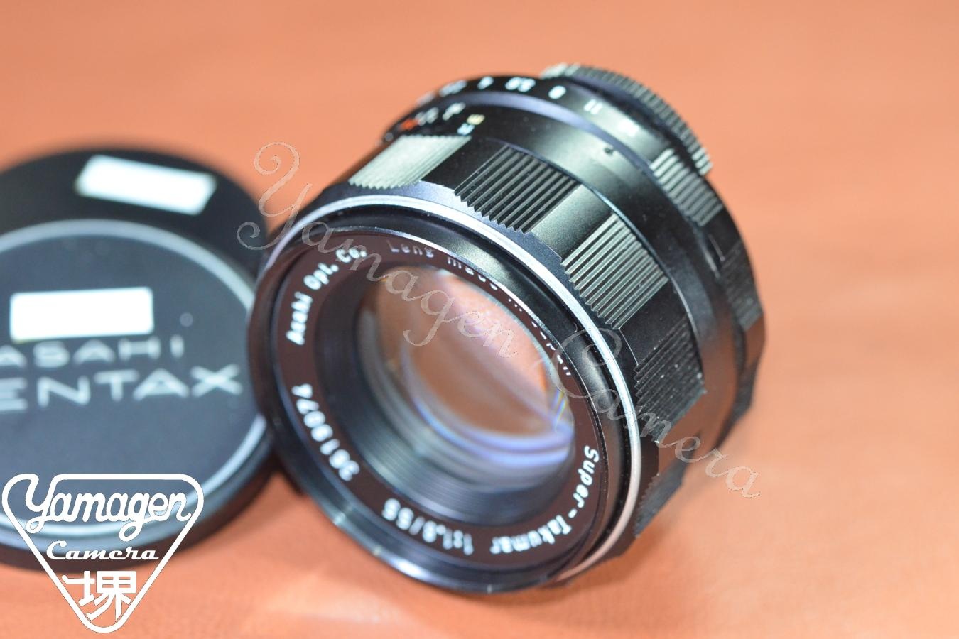 Asahi Opt.Co. Super-Takumar  55mm F1.8【カメラ女子に絶大な人気のオールドレンズ M42マウントレンズ】