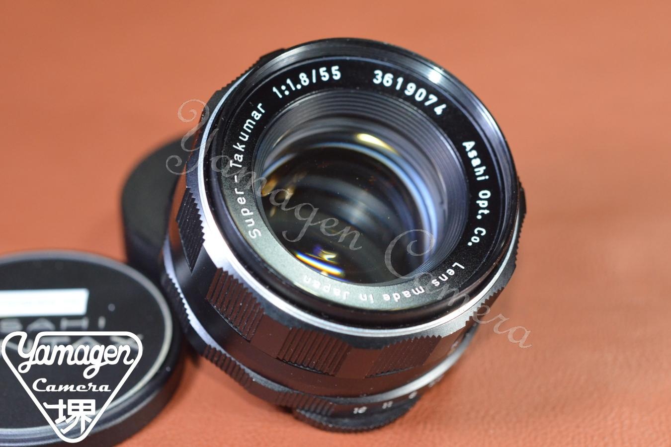 Asahi Opt.Co. Super-Takumar  55mm F1.8【カメラ女子に絶大な人気のオールドレンズ M42マウントレンズ】