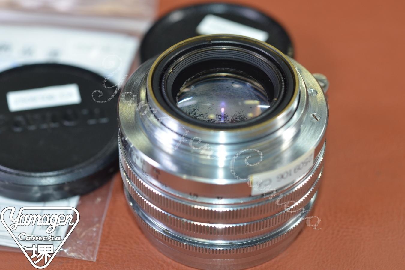 【B級特価品】CANON LENS 50mm F1.5 整備済 【LEICA Lマウントレンズ】