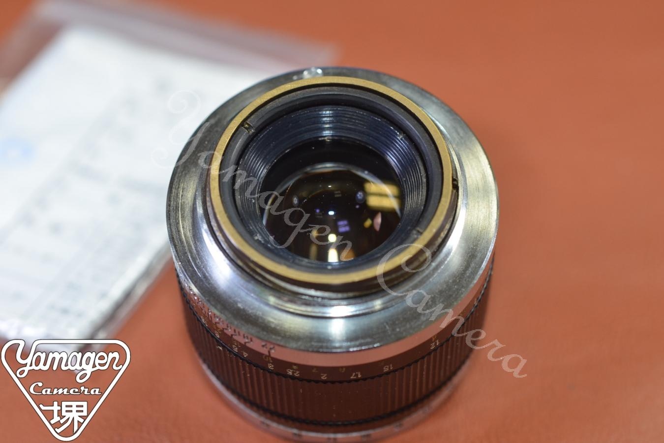 【希 少】Tanaka Kogaku TANAR 5cm F1.8 整備済【LEICA Lマウントレンズ】