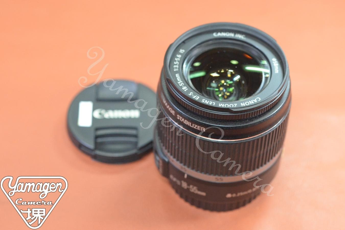 Canon EF-S 18-55mm F3.5-5.6 IS 【キレイな物をお探しの方必見!!自信ありの逸品!!】