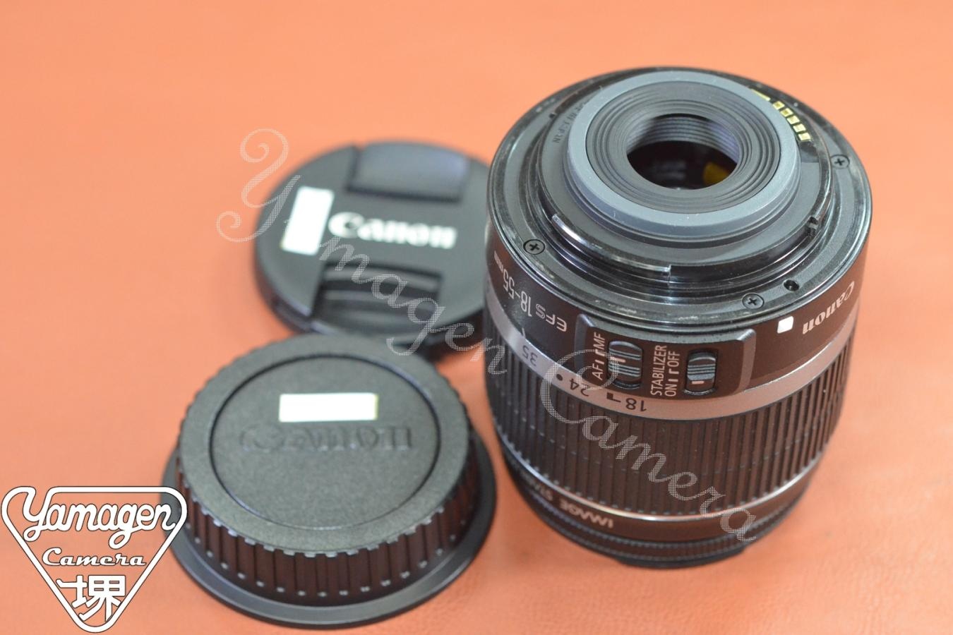 Canon EF-S 18-55mm F3.5-5.6 IS 【キレイな物をお探しの方必見!!自信ありの逸品!!】
