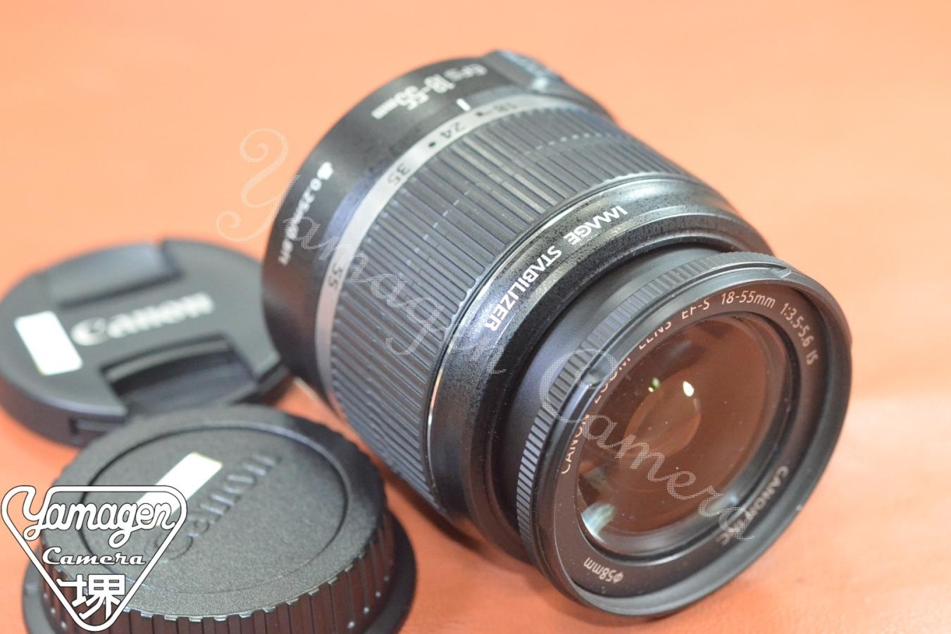 Canon EF-S 18-55mm F3.5-5.6 IS 【キレイな物をお探しの方必見!!自信ありの逸品!!】