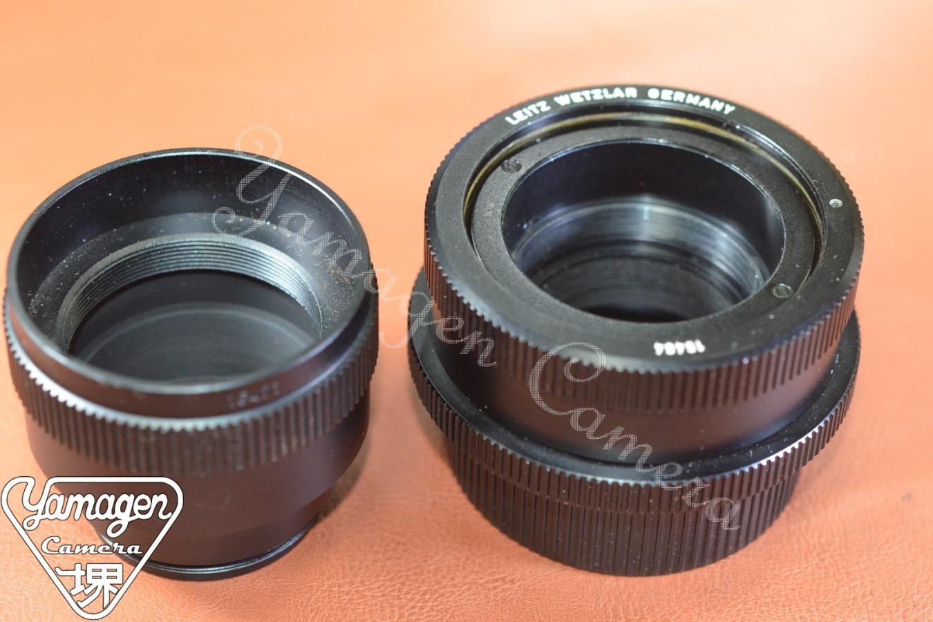 LEICA 16464 Black 【LEICA 16471 Black 中間リング付】※キレイな物をお探しの方必見!!自信ありの逸品!!