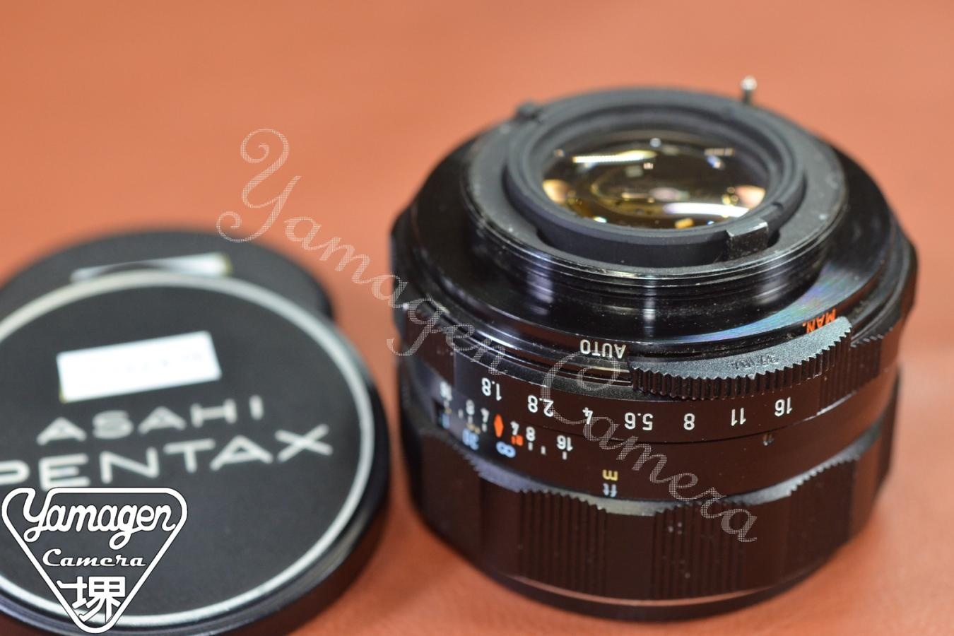 Asahi Opt.Co. Super-Multi-Coated TAKUMAR  55mm F1.8【カメラ女子に絶大な人気のオールドレンズ M42マウントレンズ】