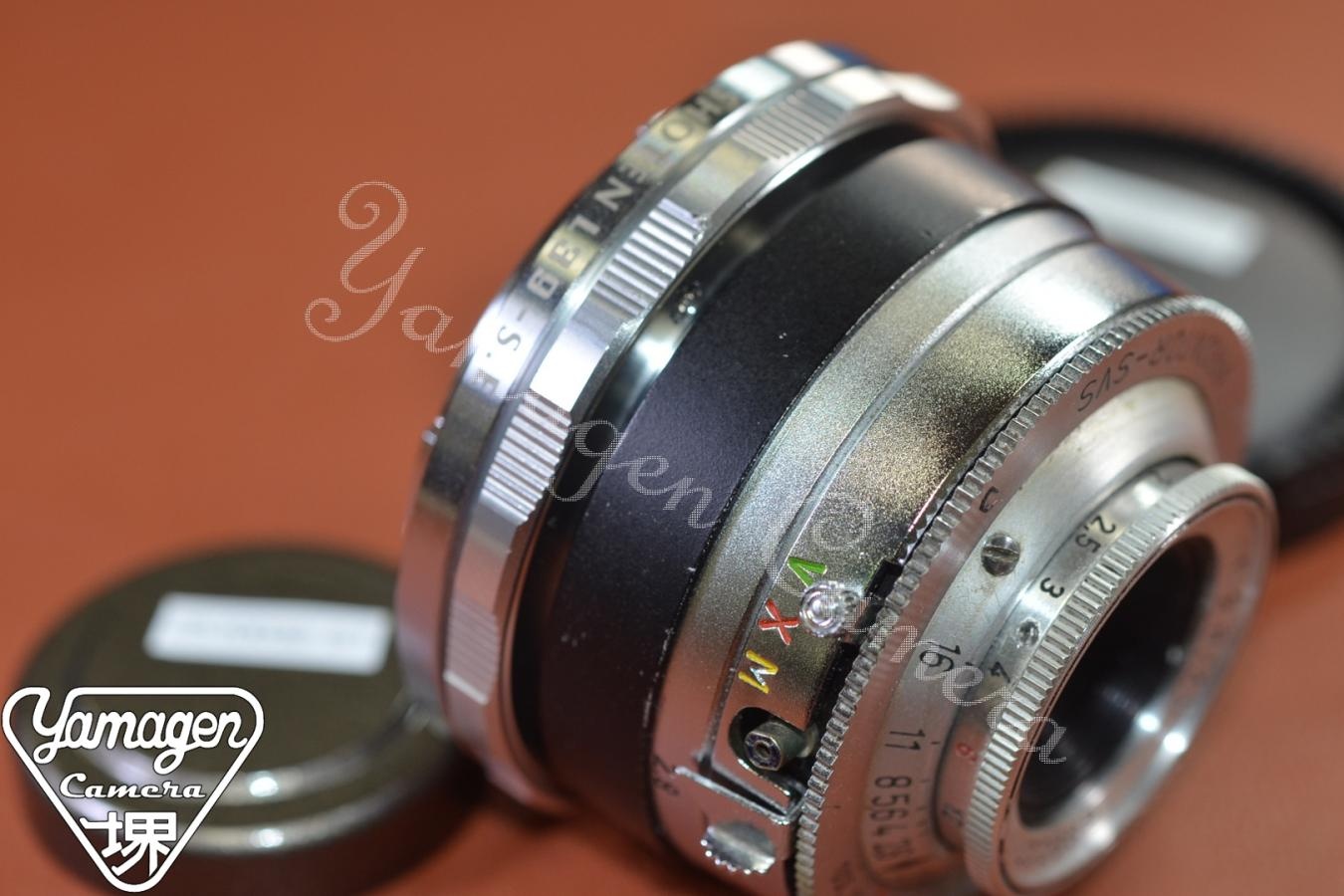 【希 少】Steinheil Munchen Cassar 45mm F2.8 L39改【SHOTEN L39→SONY Eマウント変換アダプター付】※キレイな物をお探しの方必見!!自信ありの逸品!!