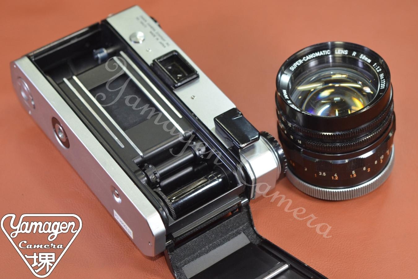 Canon flex RM Silver SUPER-CANOMATIC R 58/1.2 付