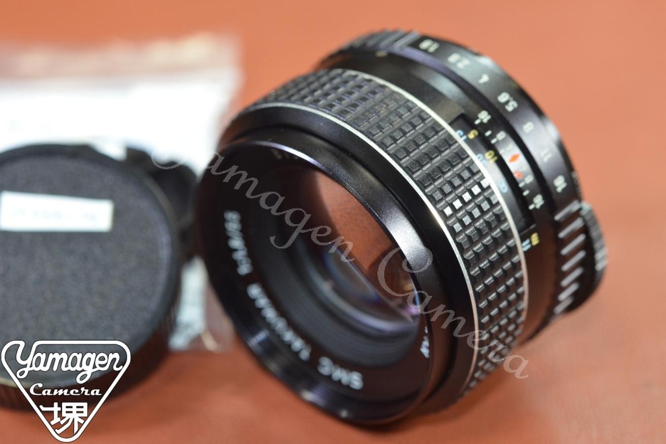 Asahi Opt.Co. SMC TAKUMAR 55mm F1.8 整備済 【カメラ女子に絶大な人気のオールドレンズ M42マウントレンズ】