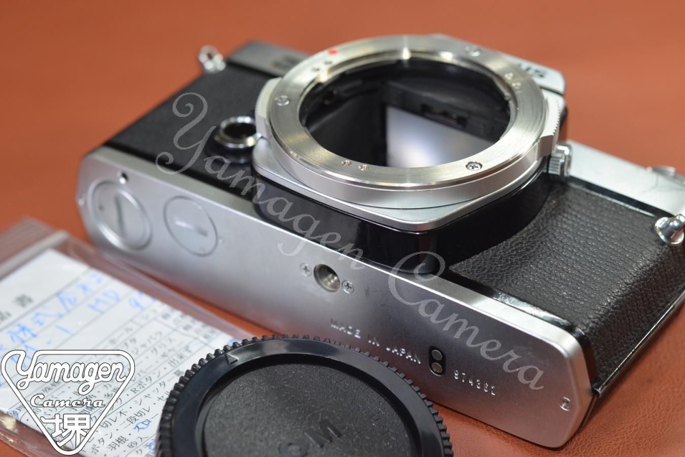 OLYMPUS OM-1 MD Silver 整備済 【純正アクセサリー付】