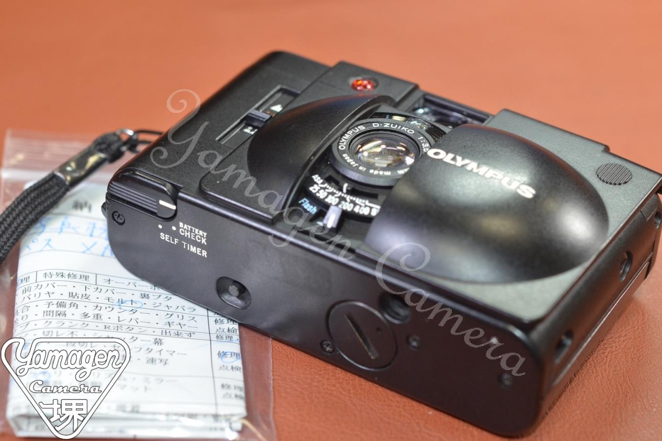 OLYMPUS XA2 Black 整備済 【OLYMPUS D.ZUIKO 35/3.5 レンズ搭載】