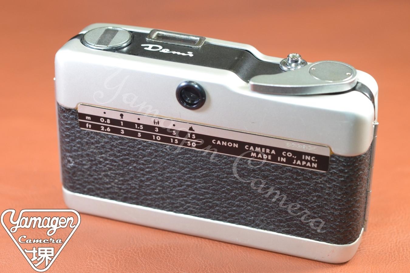 Canon Demi  モルト交換済【CANON LENS SH 28/2.8 レンズ搭載】