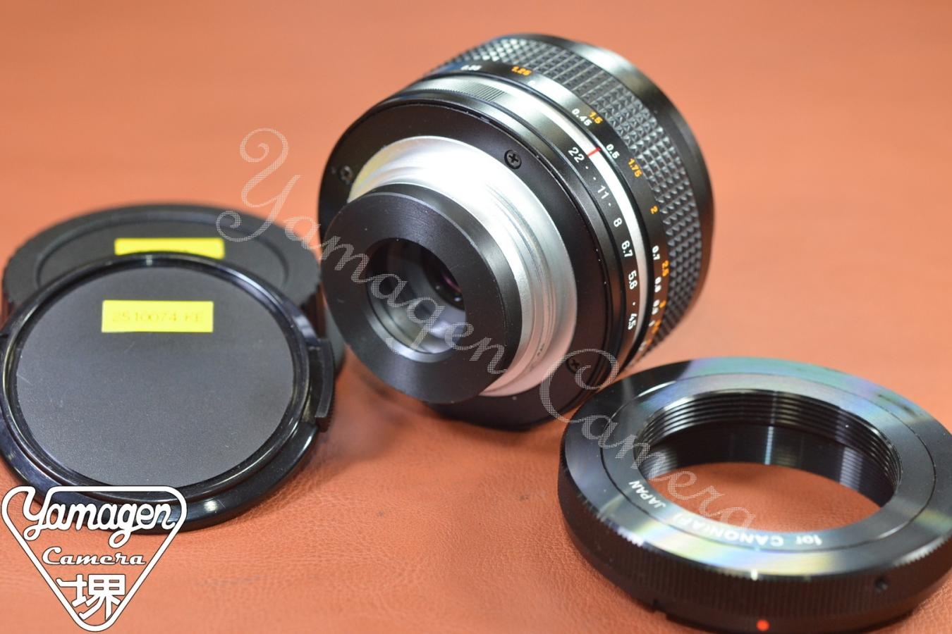 Kenko MC SOFT 45mm F4.5 【Tマウントアダプター Canon EFマウント付】※キレイな物をお探しの方必見!!自信ありの逸品!!