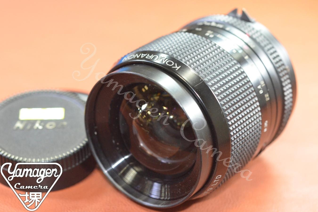 KOMURA KOMURANON 28mm F2.5 【Nikon用】
