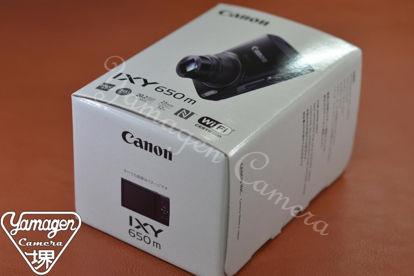 【新 品 未 使 用】Canon IXY 650 m Silver【超品薄!!・今なら即納可】