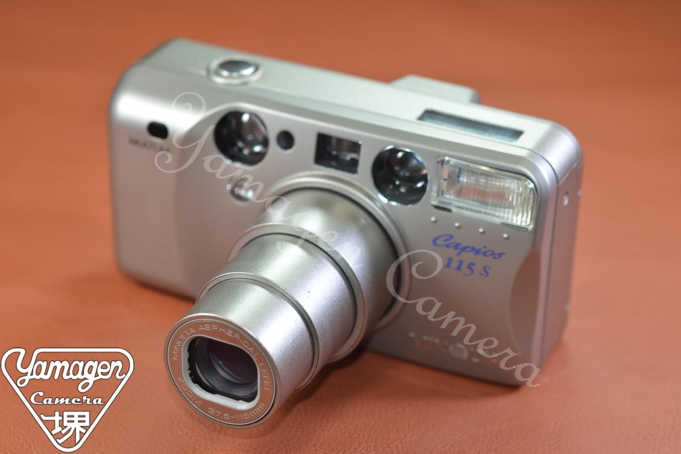 MINOLTA Capios 115S 【MINOLTA ASPHERICAL LENS 37.5-115mm 搭載】