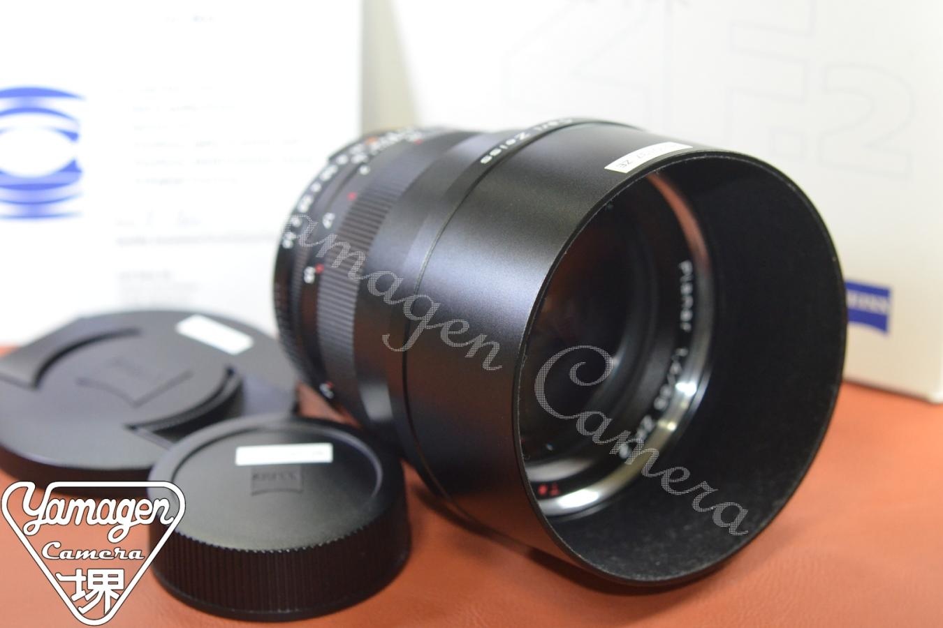 Carl Zeiss Planar T* 85mm F1.4 ZF.2 元箱付一式 【キレイな物をお探しの方必見!!自信ありの逸品!!】