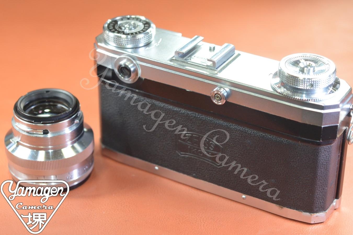 ZEISS IKON Contax IIA カラーダイヤル Carl Zeiss Sonnar 50/1.5付