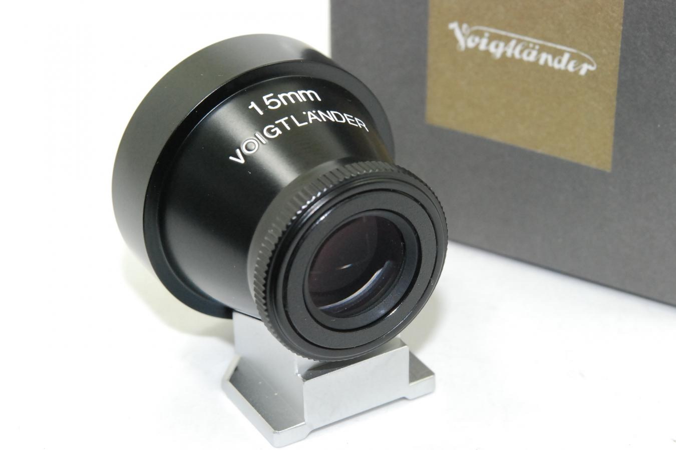 フォクトレンダー 15mmメタルファインダー 【元箱付】