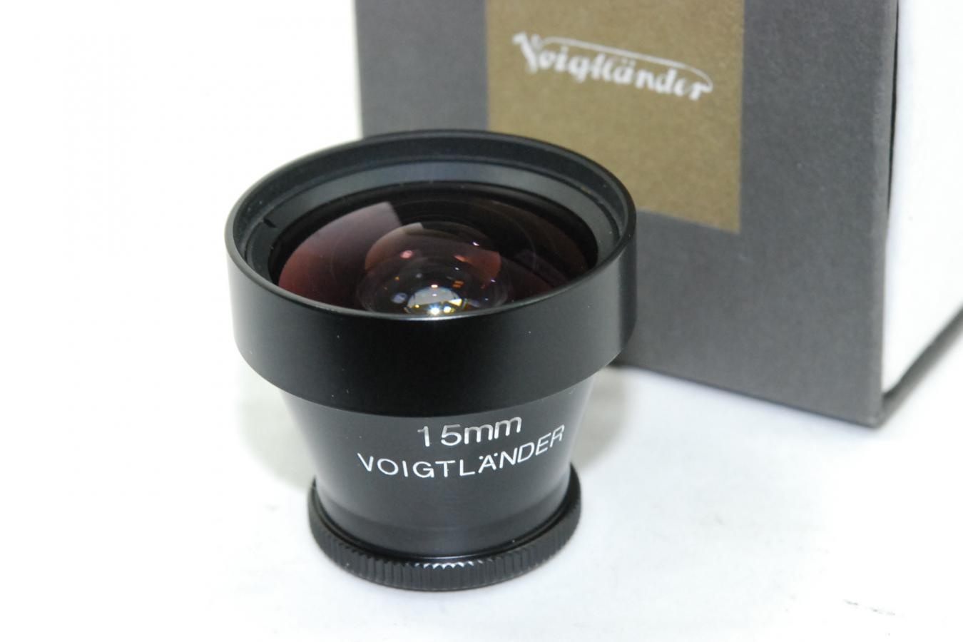 フォクトレンダー 15mmメタルファインダー 【元箱付】