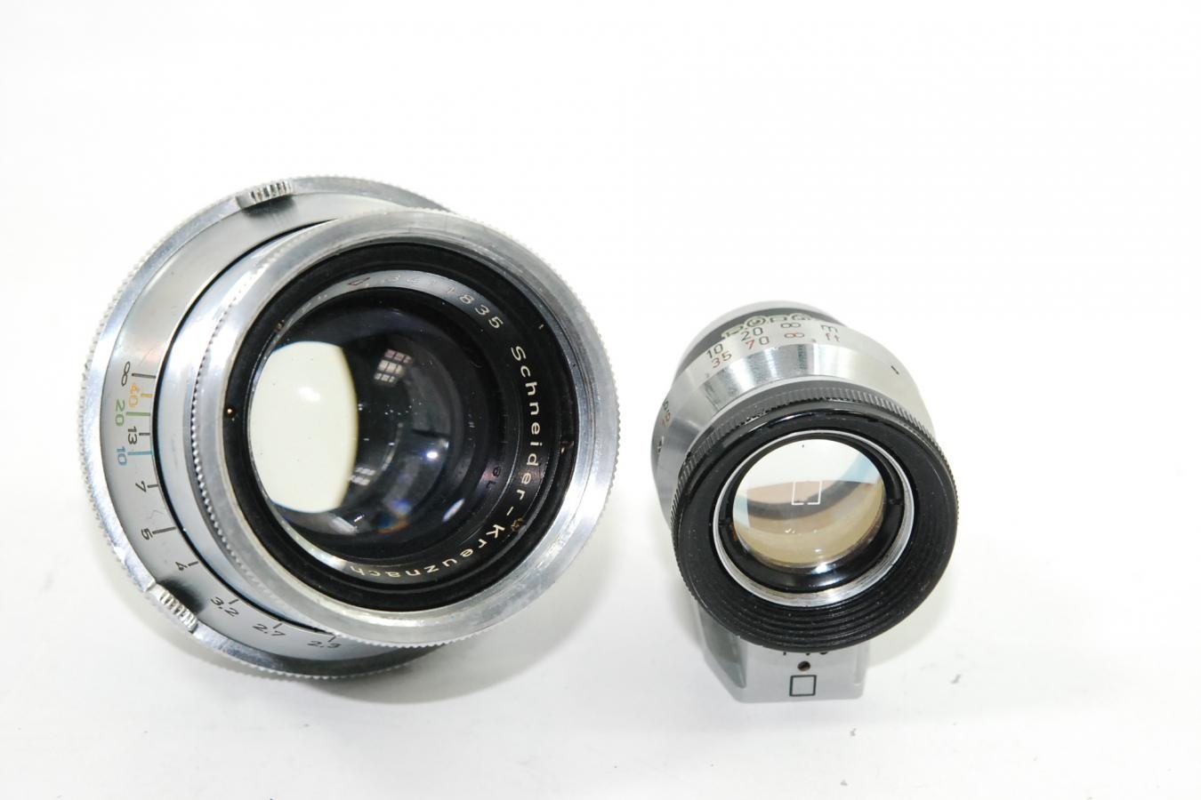 【希 少】 ROBOT ROYAL用Tele-Xenar 75mm F3.8 【純正ファインダー付】