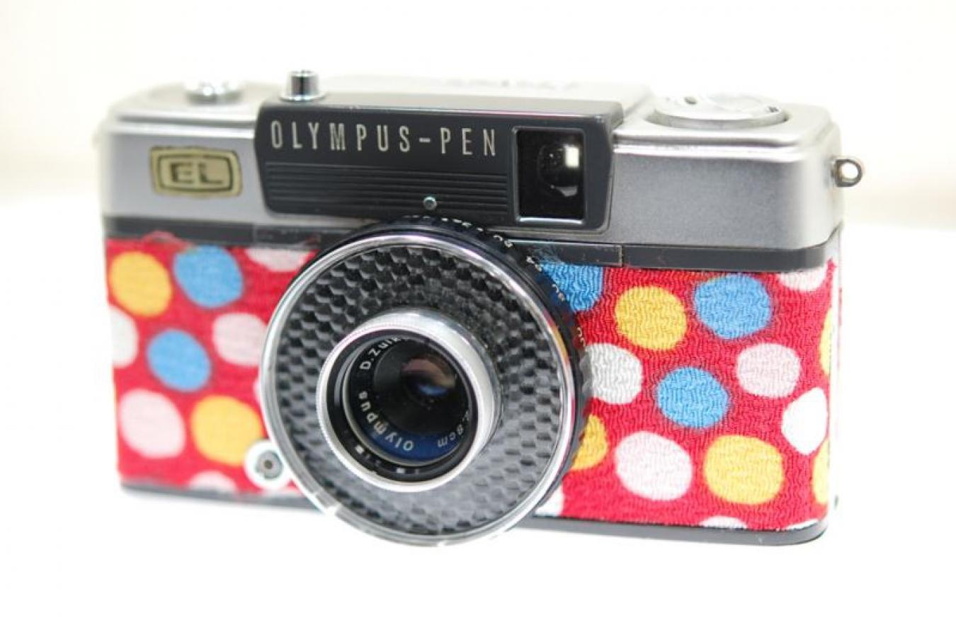 【リメイクカメラ】 オリンパス PEN-EE 【モルト交換済 マルミ製22.5mmUVフィルター付】