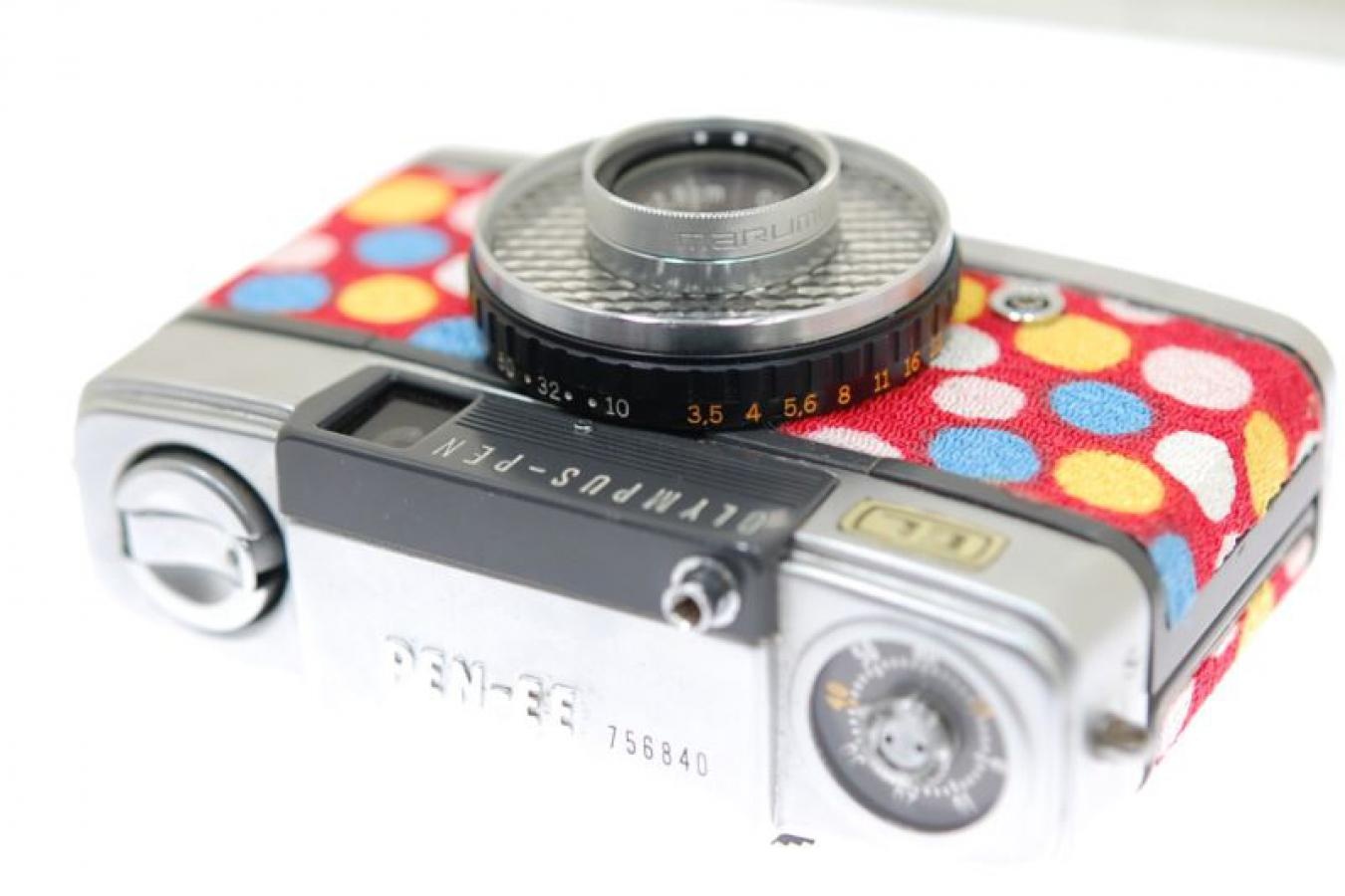 【リメイクカメラ】 オリンパス PEN-EE 【モルト交換済 マルミ製22.5mmUVフィルター付】  