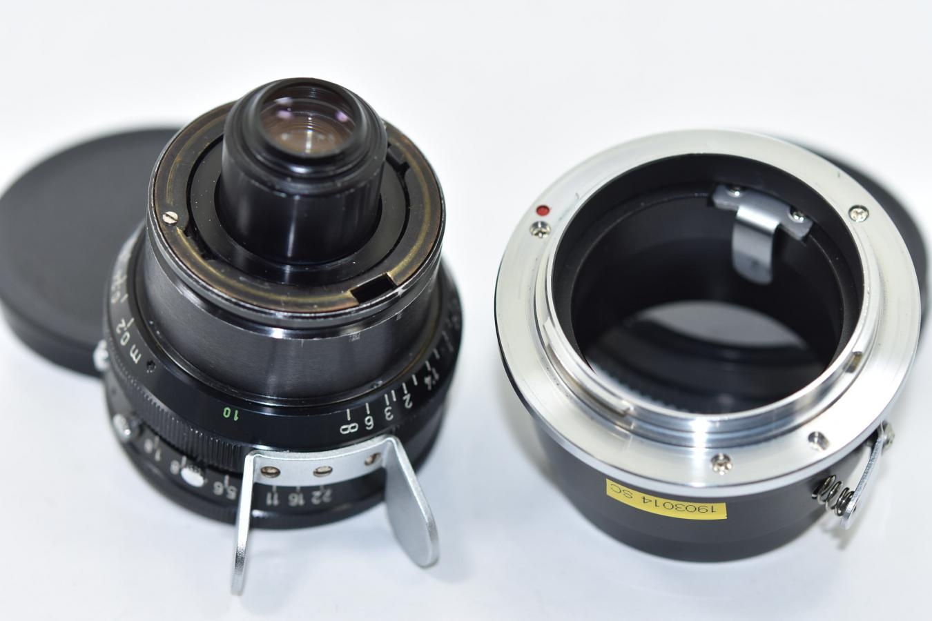 【希 少】 Schneider Arriflex-Cinegon 10mm F1.8 【アリフレックス→NEX変換アダプター付】