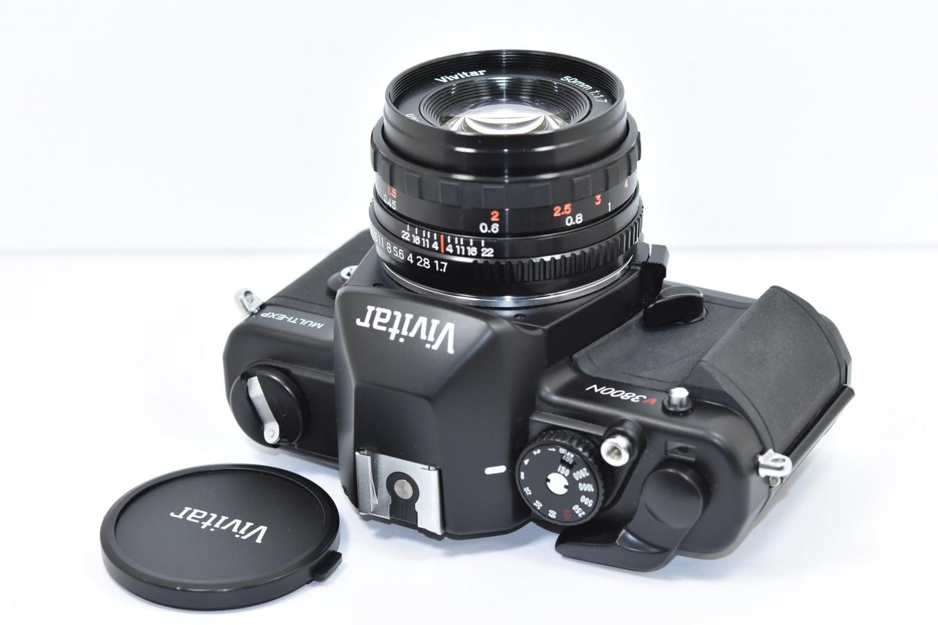 【希 少】 Vivitar V3800N MULTI-EXP MC 50/1.7付 【ペンタックスKマウントボディ】