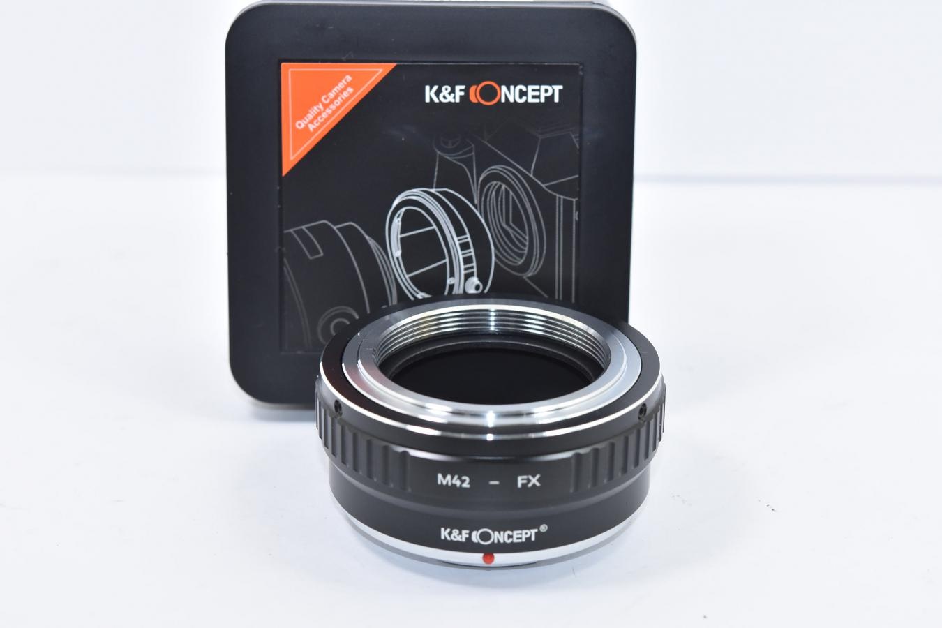【新 品】 K&F CONCEPT KF-42×2 【M42マウント→フジXマウント変換】
