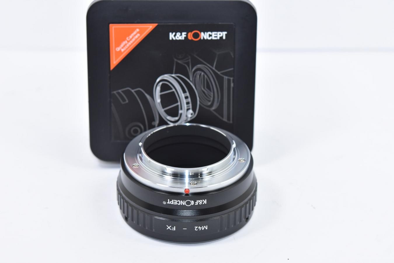 【新 品】 K&F CONCEPT KF-42×2 【M42マウント→フジXマウント変換】