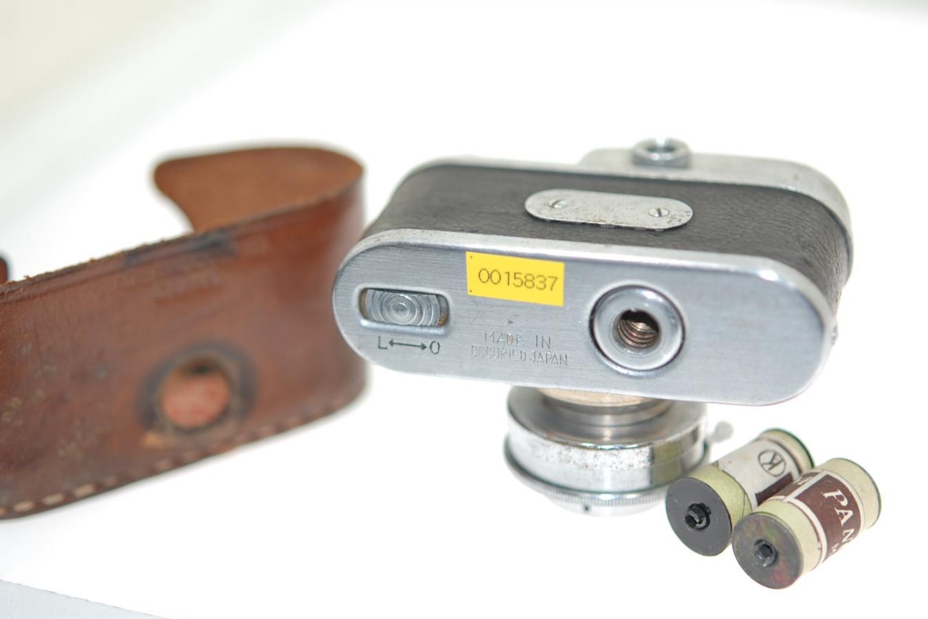 【希 少】 Rubix マガジン、テストフィルム2本、速写ケース付 【HOPE ANASTIGMAT 25/3.5レンズ搭載 MADE IN OCCUPIED JAPAN】