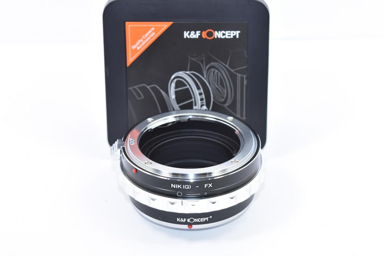 【新 品】 K&F CONCEPT KF-NGX2 【ニコンFマウントGタイプ→フジXマウント変換絞りリング付】