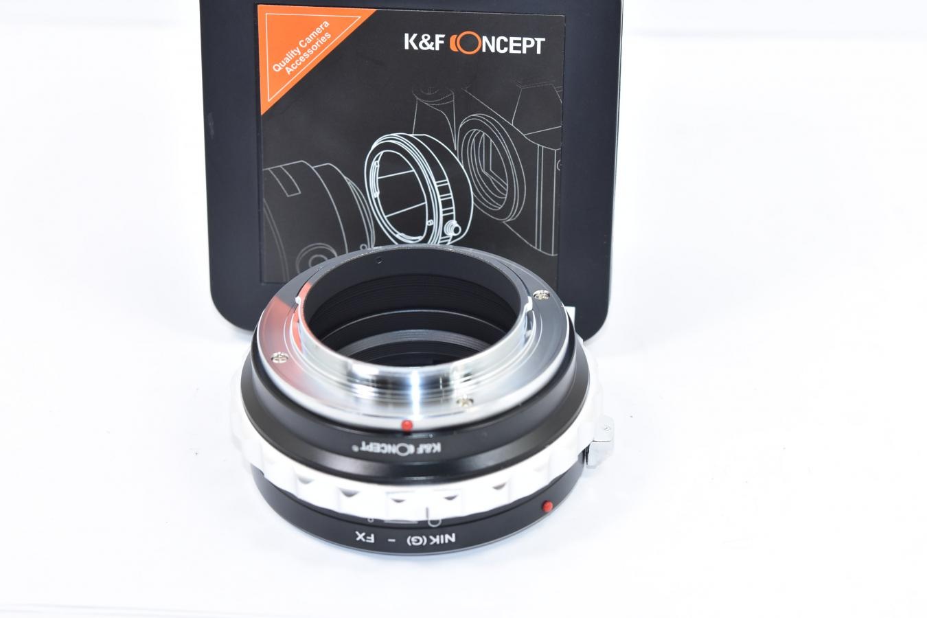 【新 品】 K&F CONCEPT KF-NGX2 【ニコンFマウントGタイプ→フジXマウント変換絞りリング付】