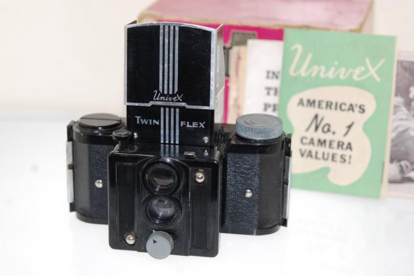 【希 少】 Univex TWIN FLEX 【米国製 英文取説、広告、プライスカード、元箱付一式】