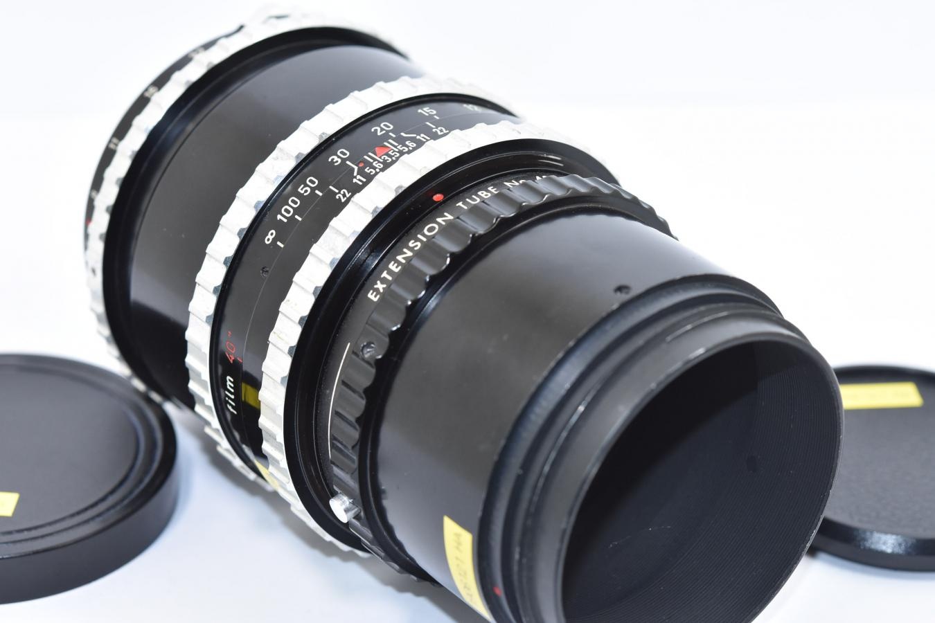 【希 少】 Carl Zeiss Sonnar 135mm F3.5 【HASSELBLAD製EXTENSION TUBE No40付 HASSELBLAD 1000F/1600F用】