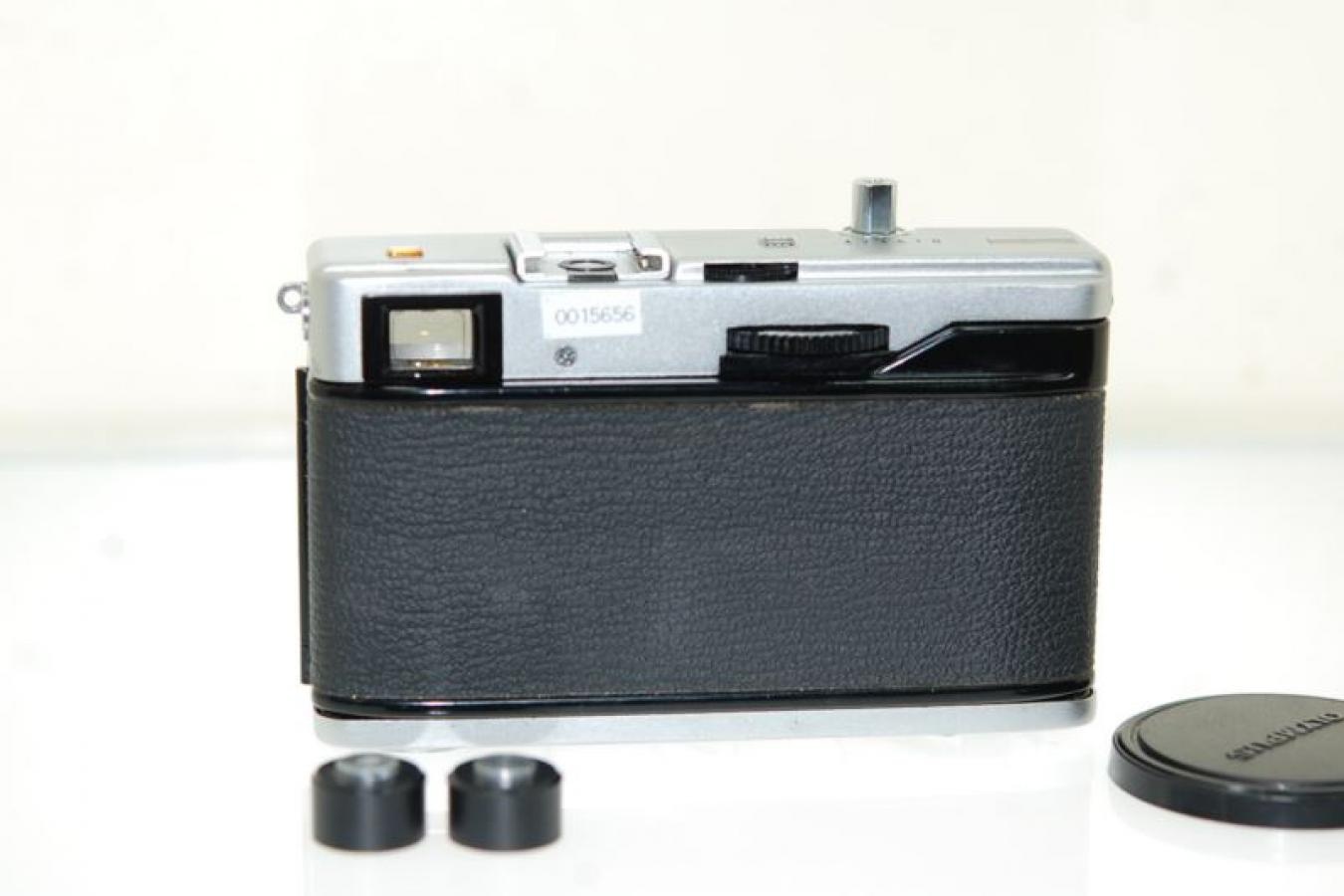 オリンパス 35 EC2 モルト交換済 電池アダプター付 【E.ZUIKO 42/2.8レンズ搭載】