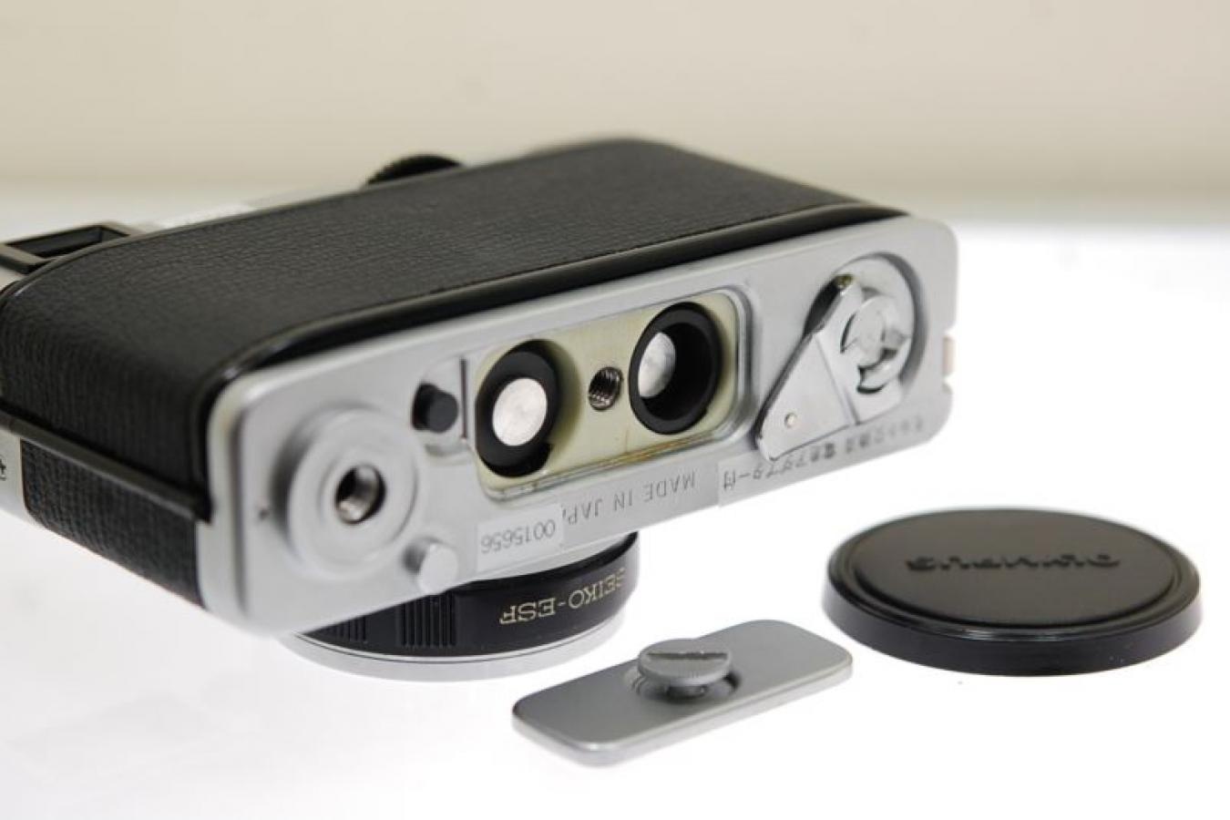 オリンパス 35 EC2 モルト交換済 電池アダプター付 【E.ZUIKO 42/2.8レンズ搭載】