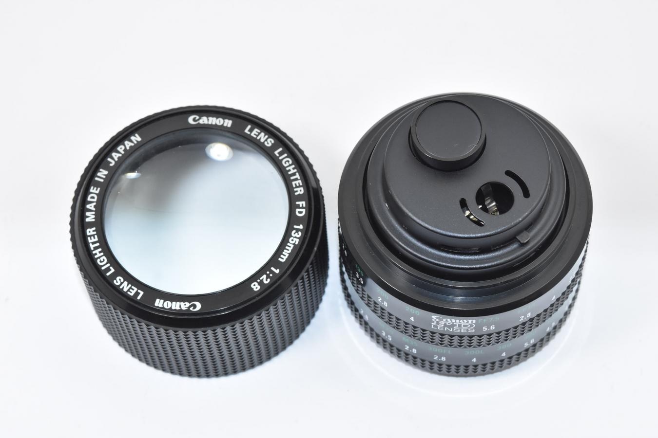 【希 少】 Canon LENS LIGHTER FD 135mm F2.8