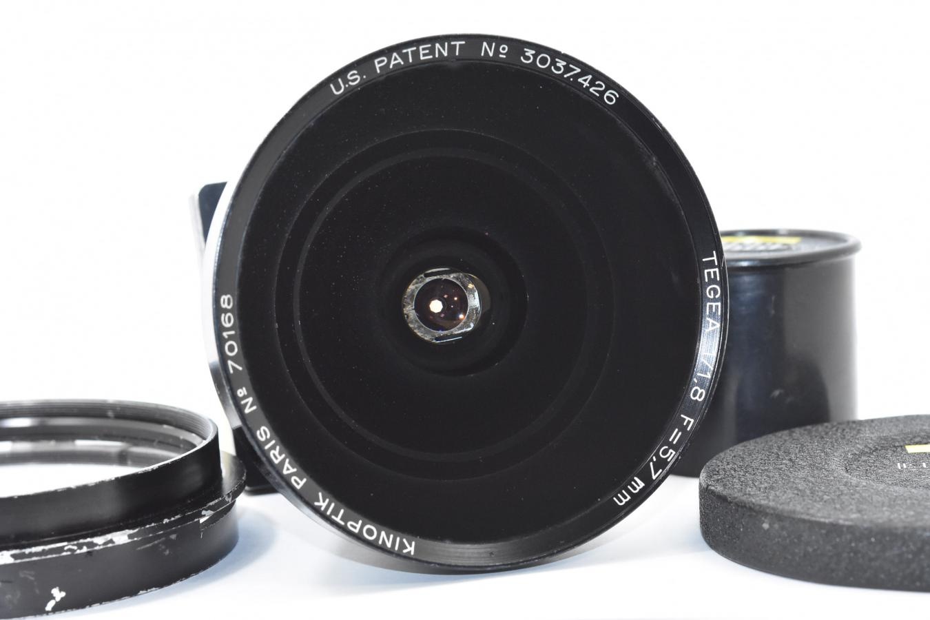 【希 少】 KINOPTIK PARIS TEGEA 5.7mm F1.8 ARRIFLEX 【純正フィルター付 純正カラーフィルター内蔵】