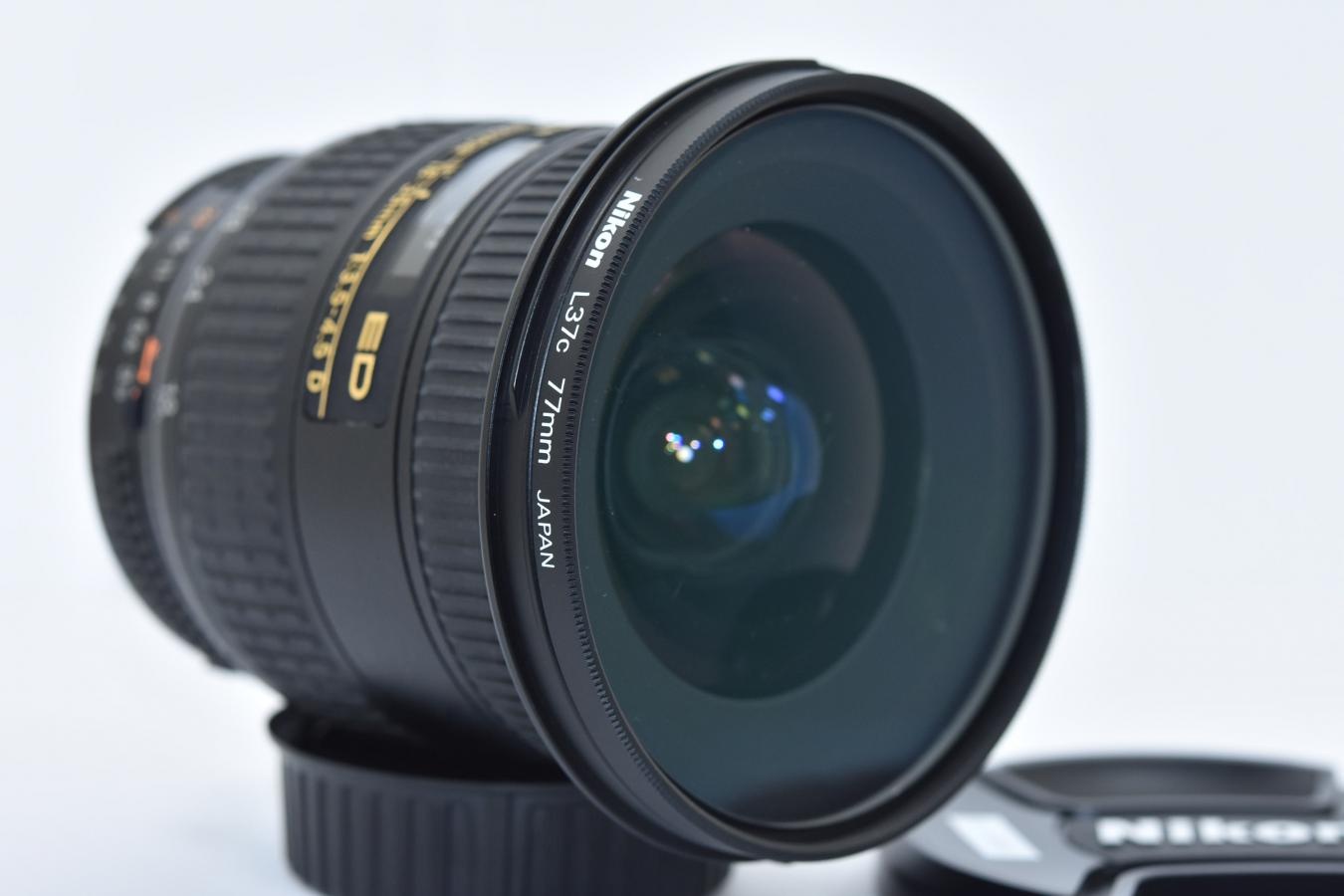 AF NIKKOR 18-35mm F3.5-4.5D ED 【純正77mm L37cフィルター付】