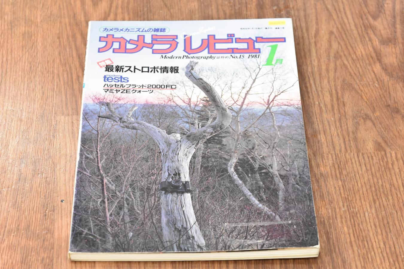 【絶版書籍】 朝日ソノラマ カメラレビュー No15 1981年1月 【特集:最新ストロボ情報】