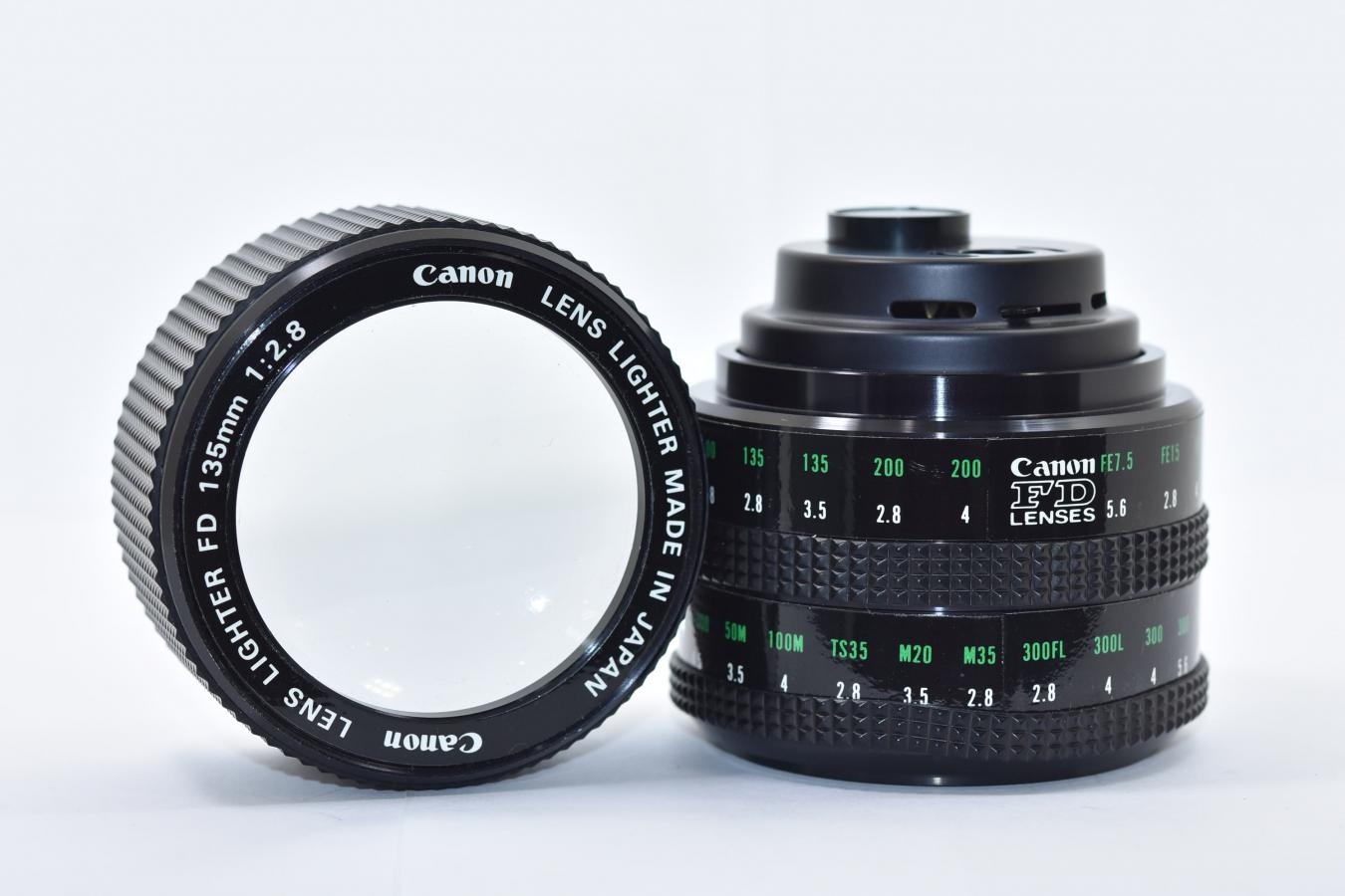 【希 少】 Canon LENS LIGHTER FD 135mm F2.8