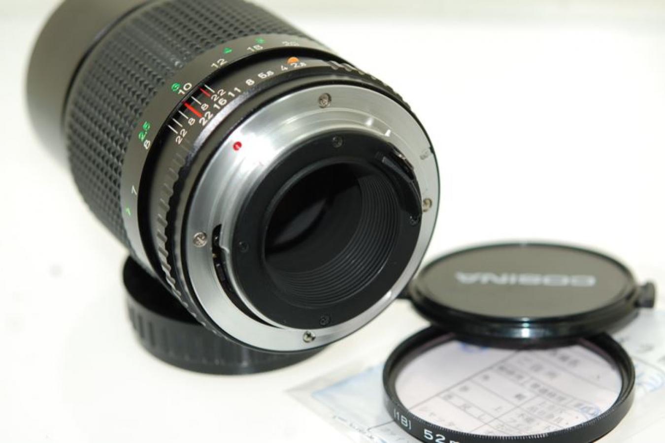 COSINA MC COSINON-T 135mm F2.8 OH済 ケンコー製52mmMCスカイライトフィルター付 【ペンタックスKマウントレンズ】