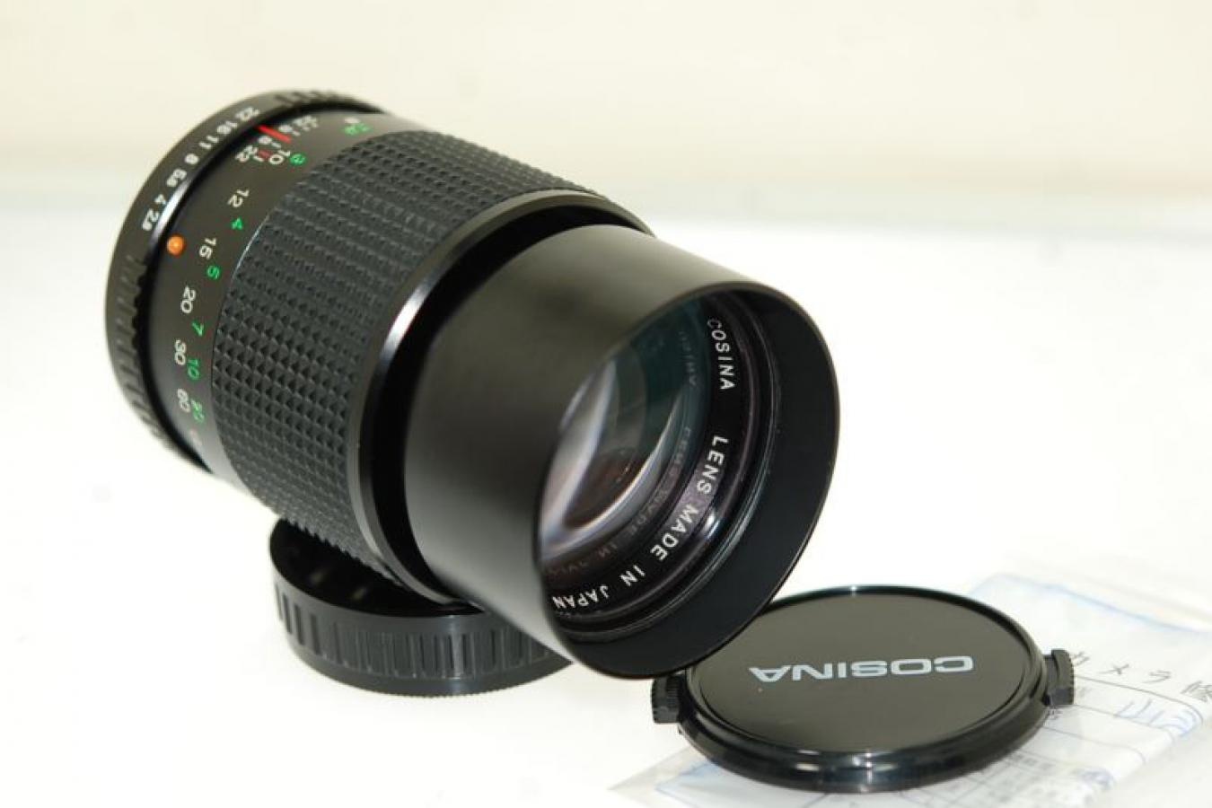 COSINA MC COSINON-T 135mm F2.8 OH済 ケンコー製52mmMCスカイライトフィルター付 【ペンタックスKマウントレンズ】
