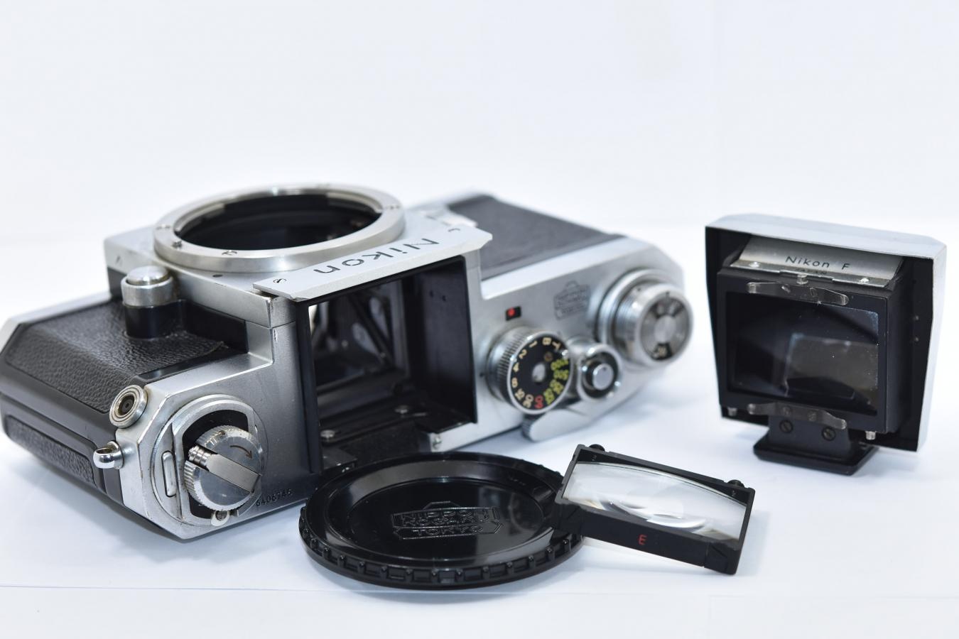 【希 少】 Nikon F アイレベル 初期型 640万台 【フォーカシングスクリーンE型装着】