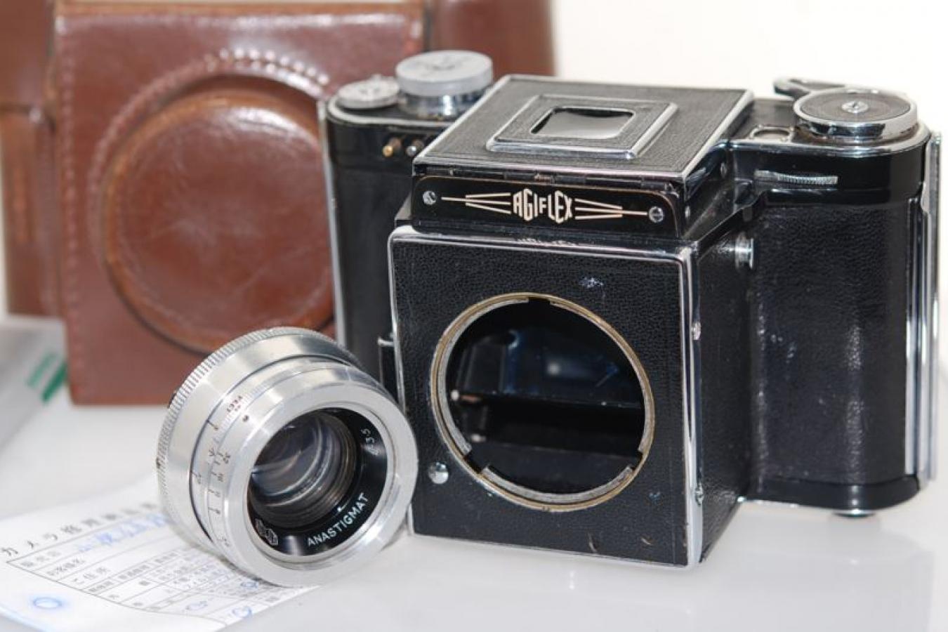 CROYDON AGIFLEX III ANASTIGMAT 80/3.5付 【純正ケース付 OH済】