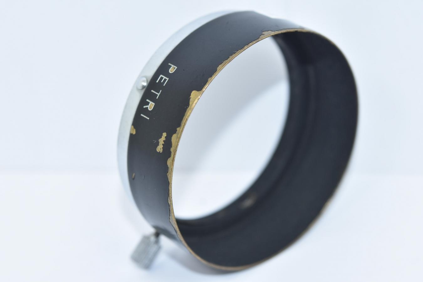 【希 少】 栗林工業 PETRI Orikkor Lens 4.5cm用フード