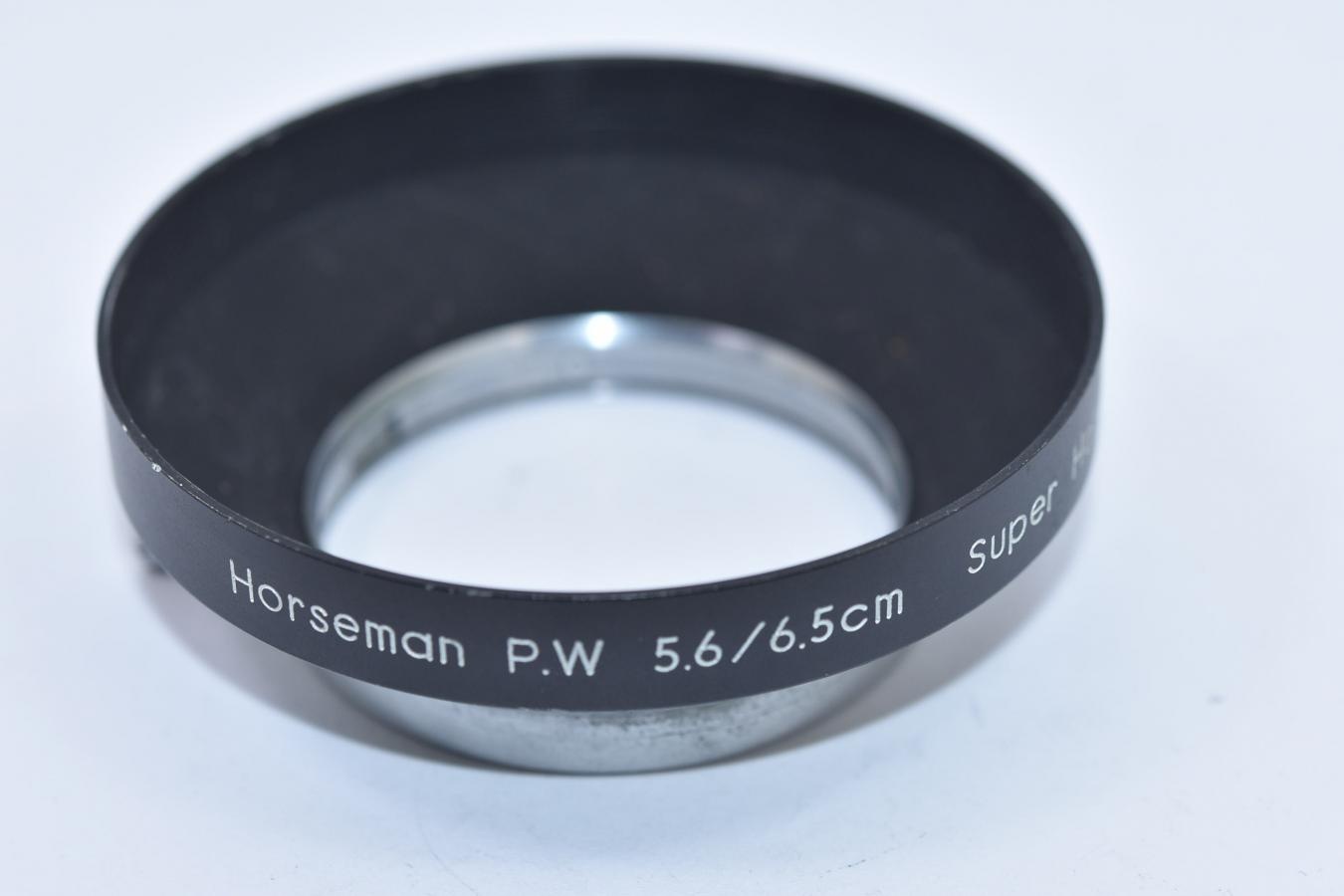 【希 少】 HORSEMAN メタルフード 【HorsemanP.W6.5cmF5.6、SuperHorseman6.5cmF7、ProfessionalHorseman7.5cmF5.6】