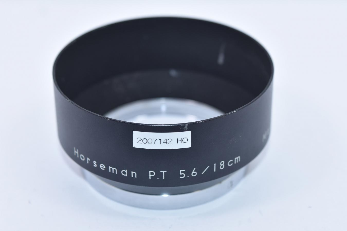 【希 少】 HORSEMAN メタルフード 【Horseman P.T 18cm F5.6用】