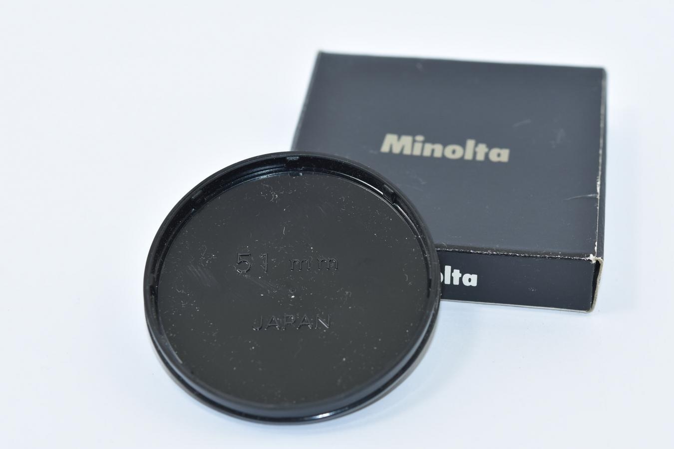 【希 少】MINOLTA 55mm-P LENS CAP 【元箱付】